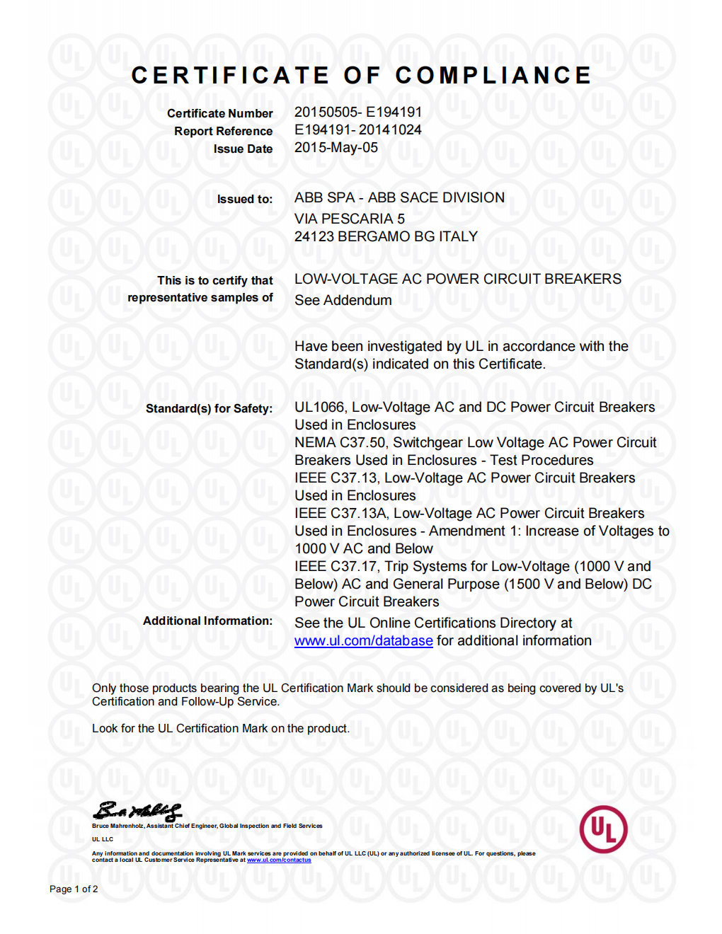 Emax E2.2 UL-Certificate of Compliance_01.png